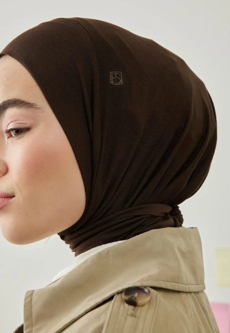 F.S ATHLETIC HIJAB KOYU KAHVE
