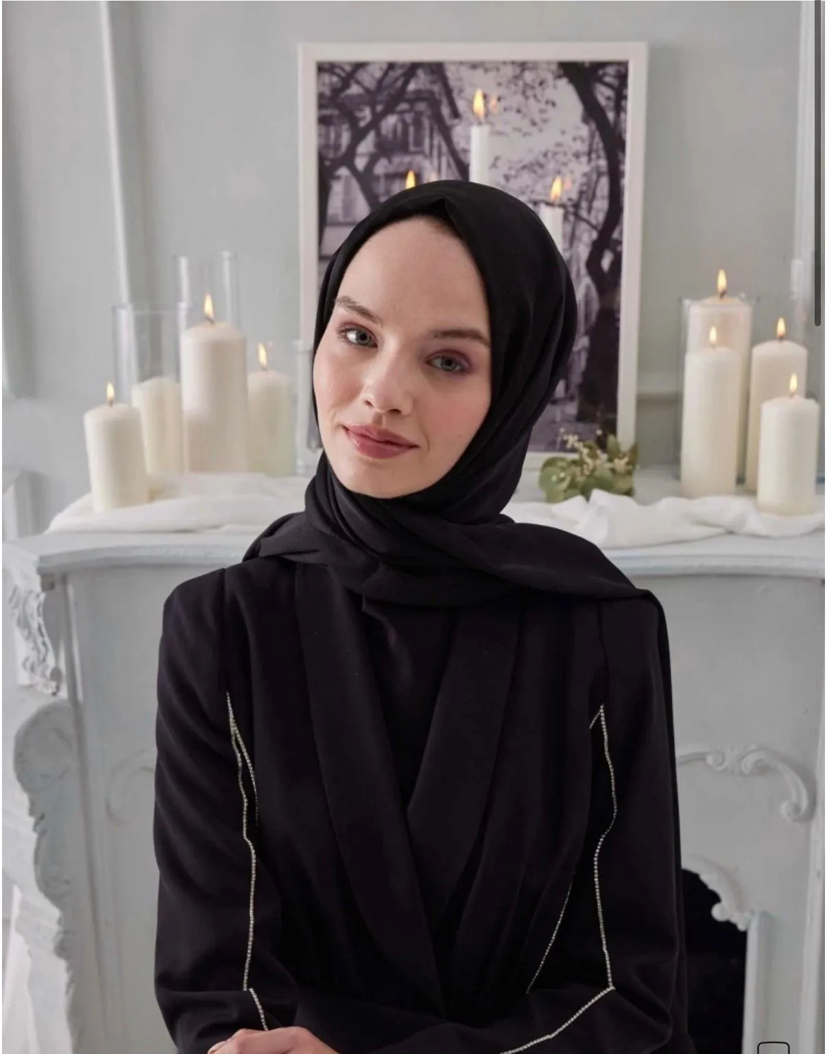 FRESH SCARFS JANJANLI ÖZEL GÜN SİYAH