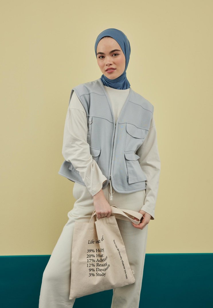  FRESH SCARFS ATHLETIC HIJAB İNDİGO