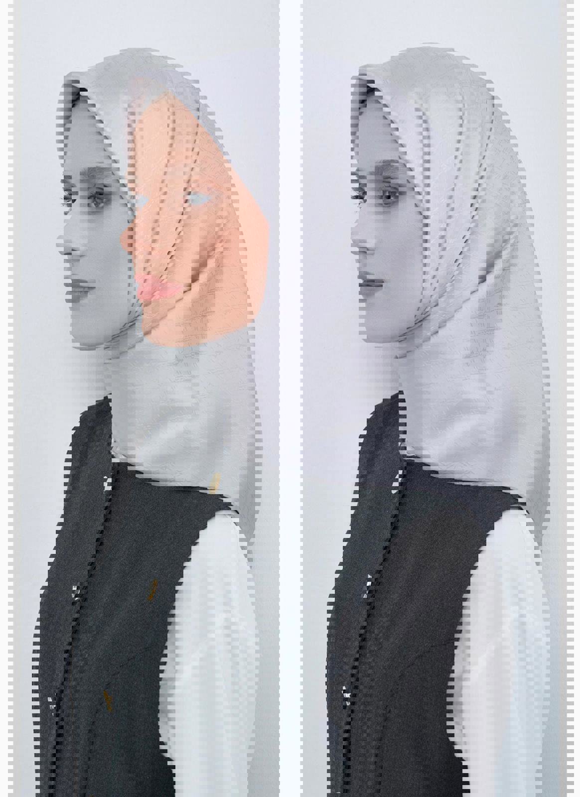 YENİ SEZON JAKARLI İPEK EŞARP