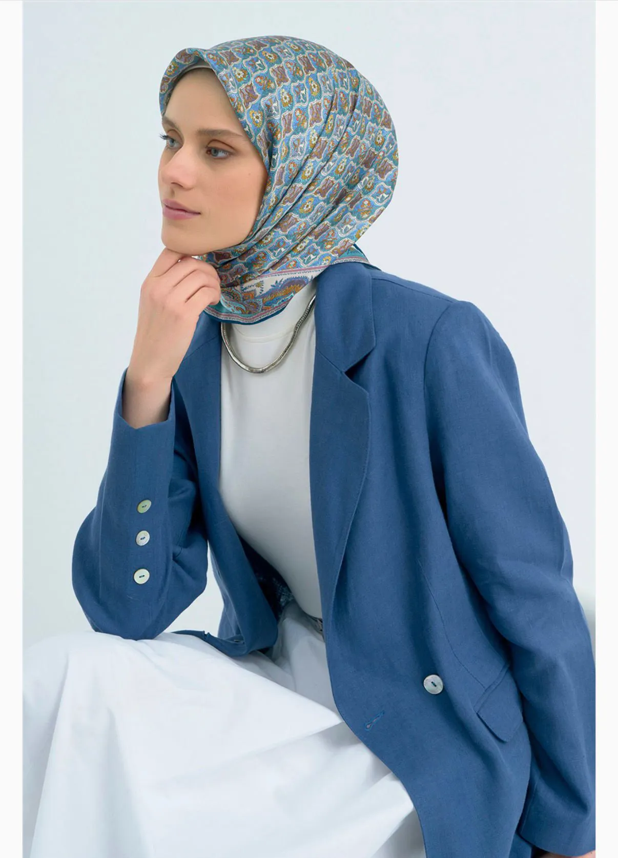 YENİ SEZON ARMİNE SAF İPEK SURA EŞARP - House of Hijab