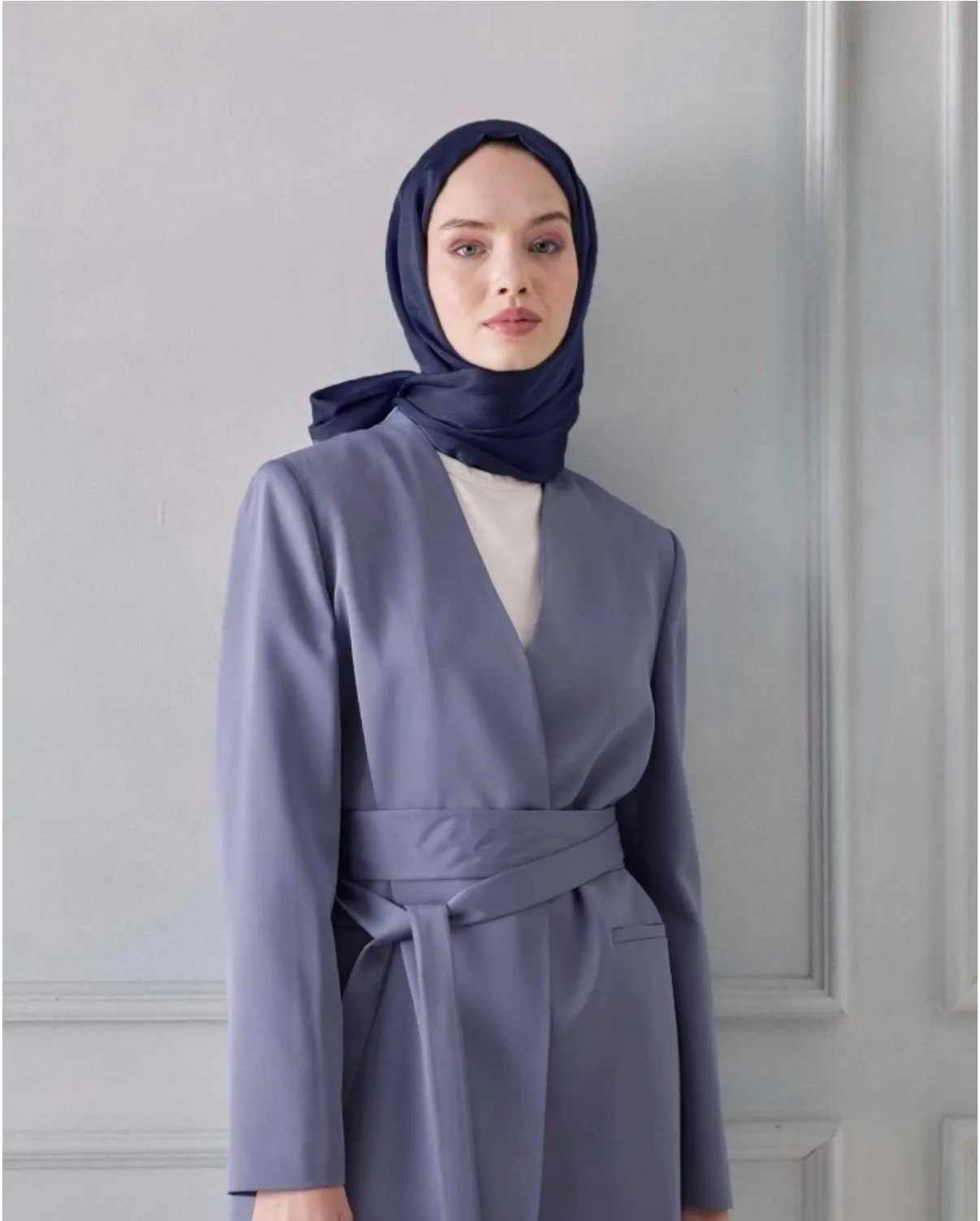 FRESH SCARFS JANJANLI ÖZEL GÜN LACİVET