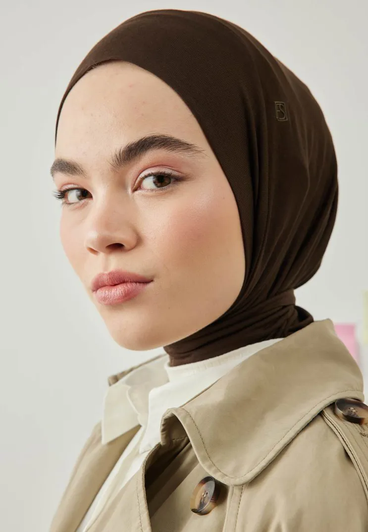 F.S ATHLETIC HIJAB KOYU KAHVE