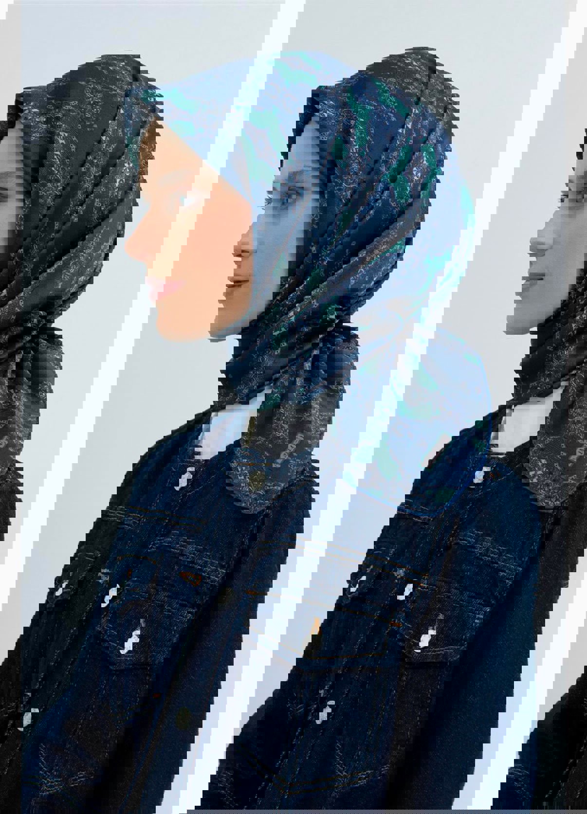 YENİ SEZON ARMİNE SAF İPEK TWİLL EŞARP