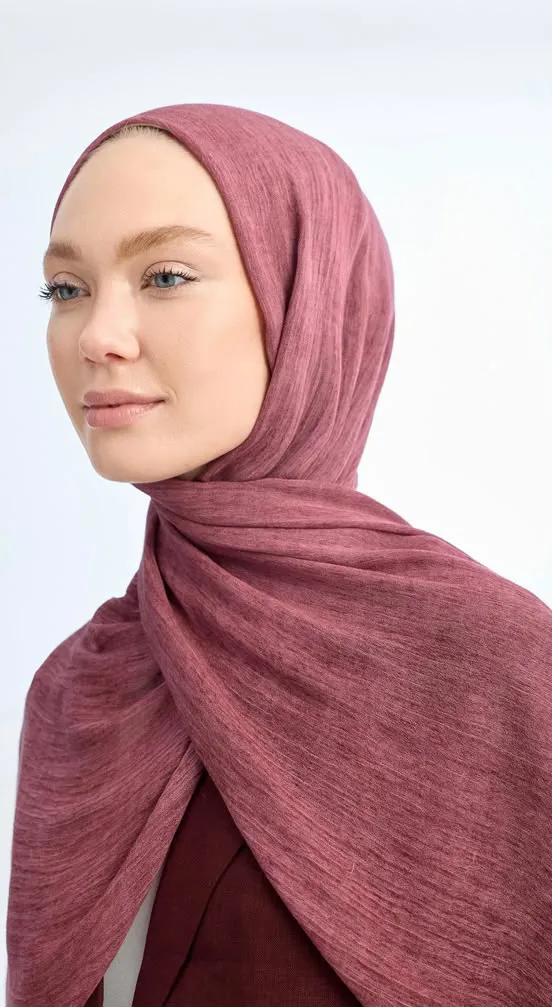 ORGANIC TOUCHE VİSKOZ ŞAL GÜL KURUSU