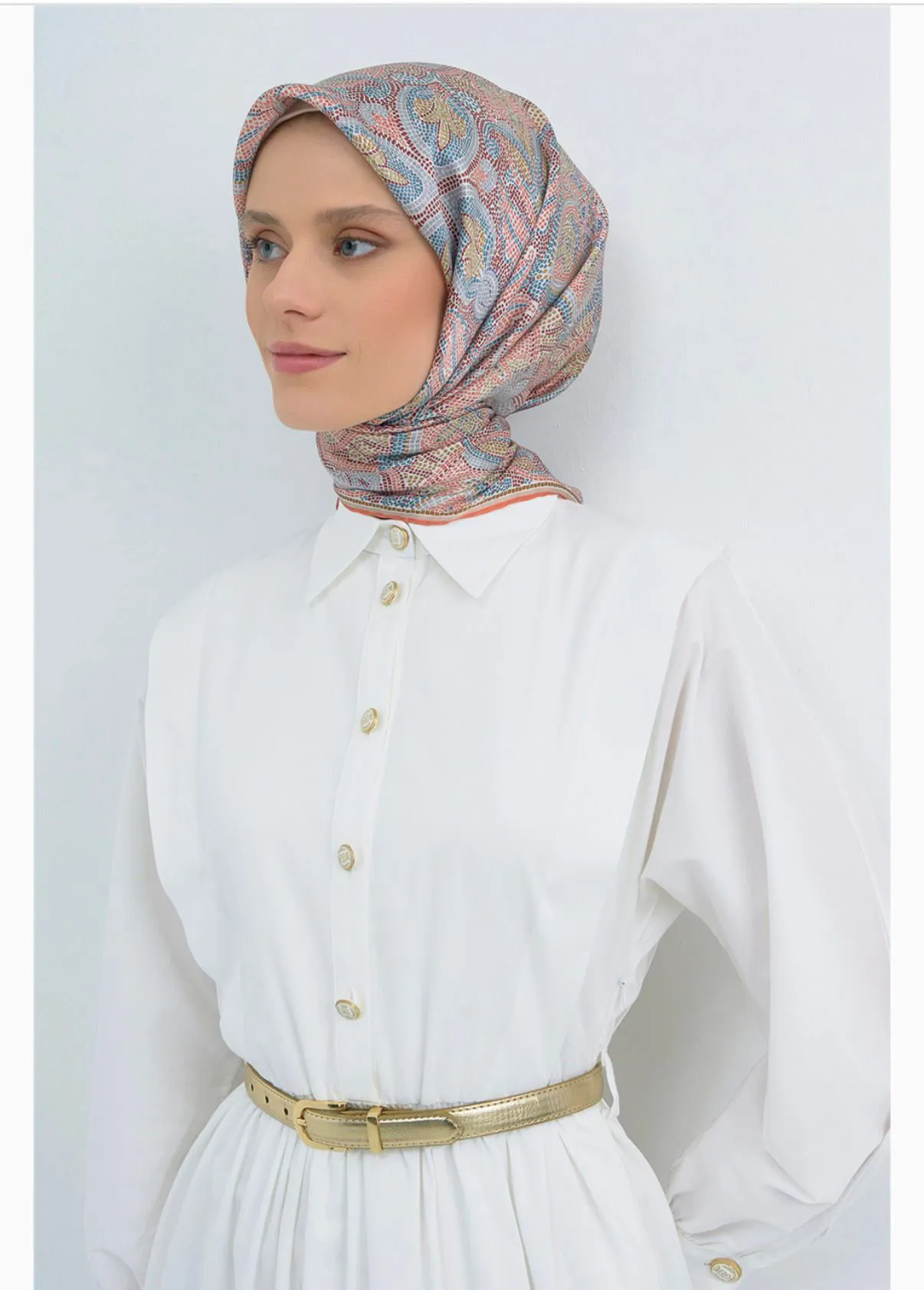 YENİ SEZON ARMİNE SAF İPEK SURA EŞARP