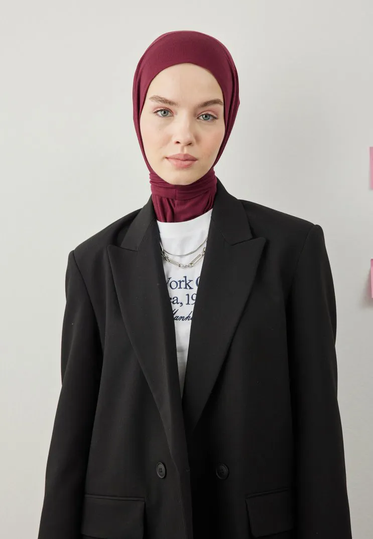 FRESH SCARFS ATHLETIC HIJAB BORDO