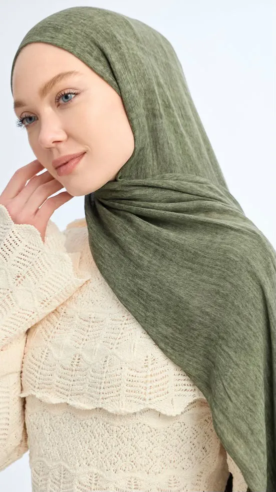 ORGANIC TOUCHE VİSKOZ ŞAL AÇIK HAKİ