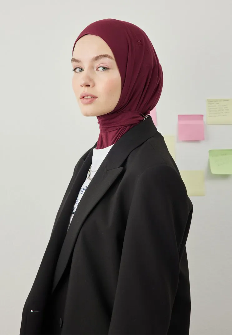 FRESH SCARFS ATHLETIC HIJAB BORDO
