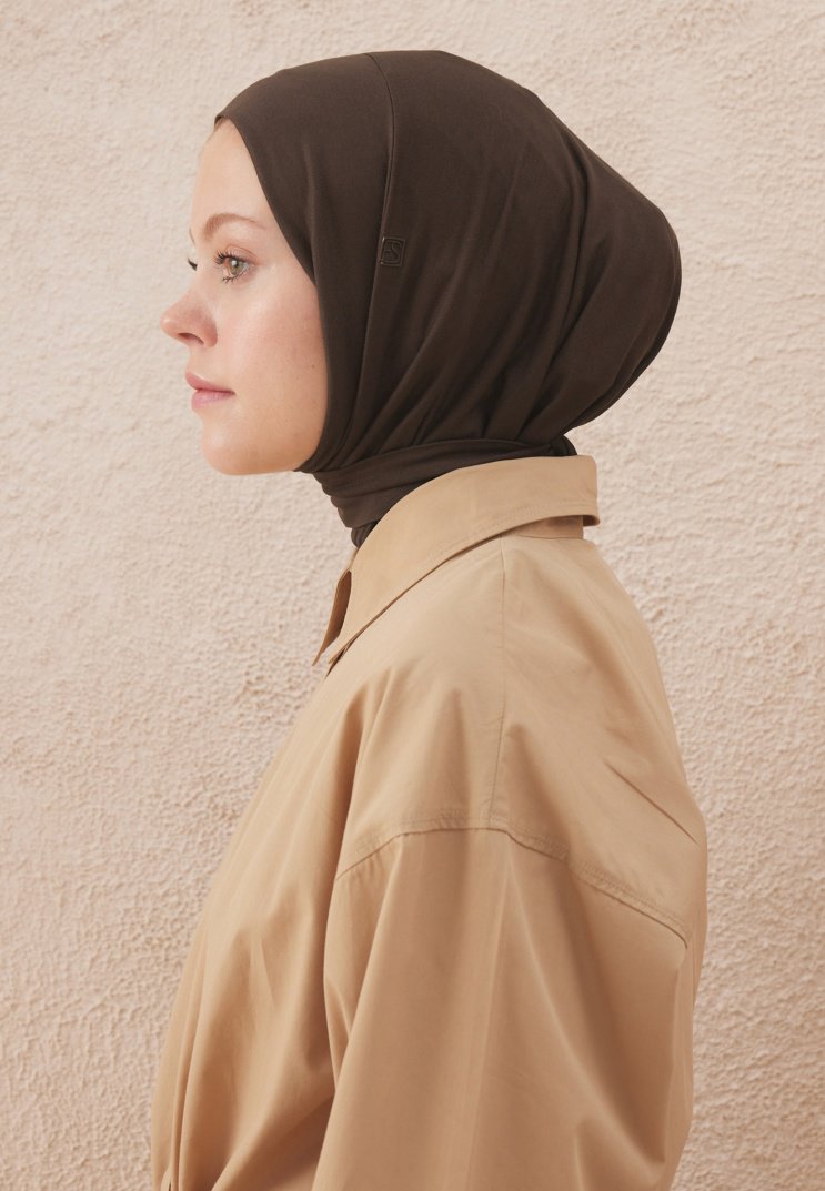 FRESH SCARFS ATHLETIC HIJAB KAKAO