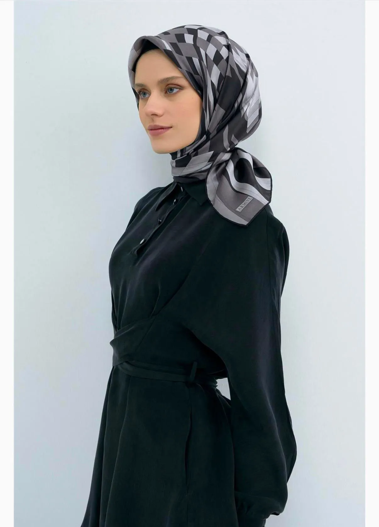 YENİ SEZON ARMİNE SAF İPEK SURA EŞARP - House of Hijab