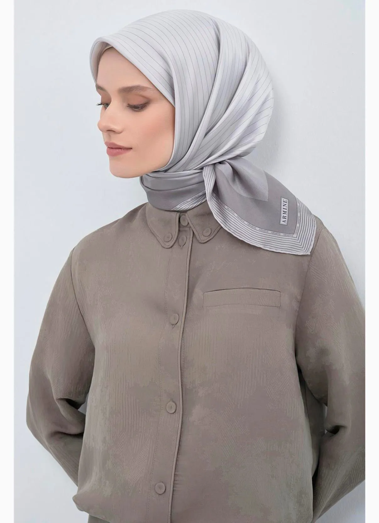 YENİ SEZON ARMİNE SURA İPEK EŞARP