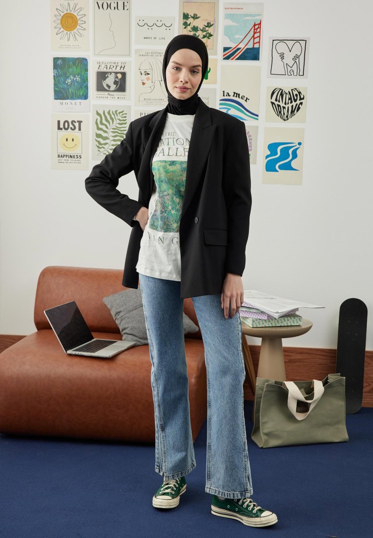 FRESH SCARFS ATHLETIC HIJAB SİYAH