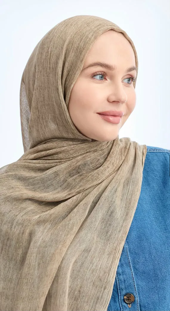 ORGANIC TOUCHE VİSKOZ ŞAL TOPRAK
