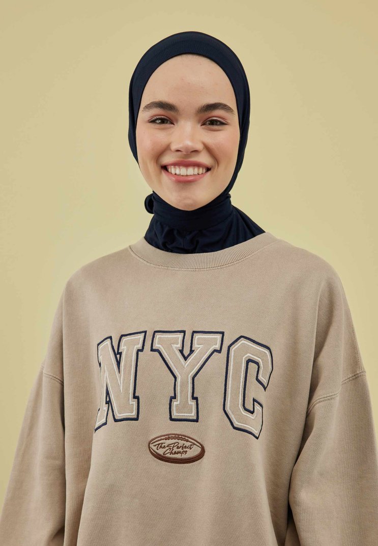 FRESH SCARF ATHLETIC HIJAB LACİVERT