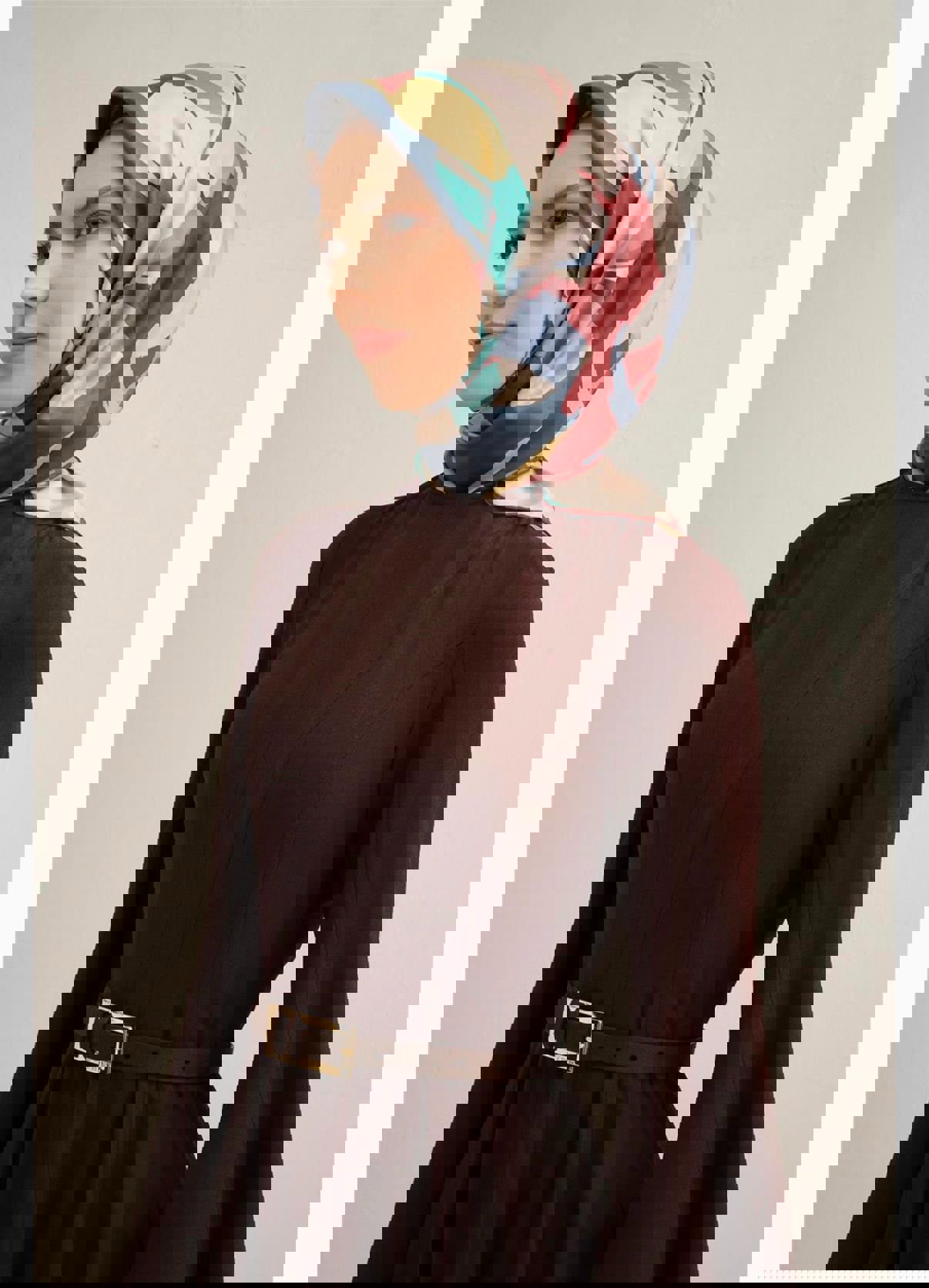 YENİ SEZON ARMİNE SAF İPEK TWİLL EŞARP - House of Hijab