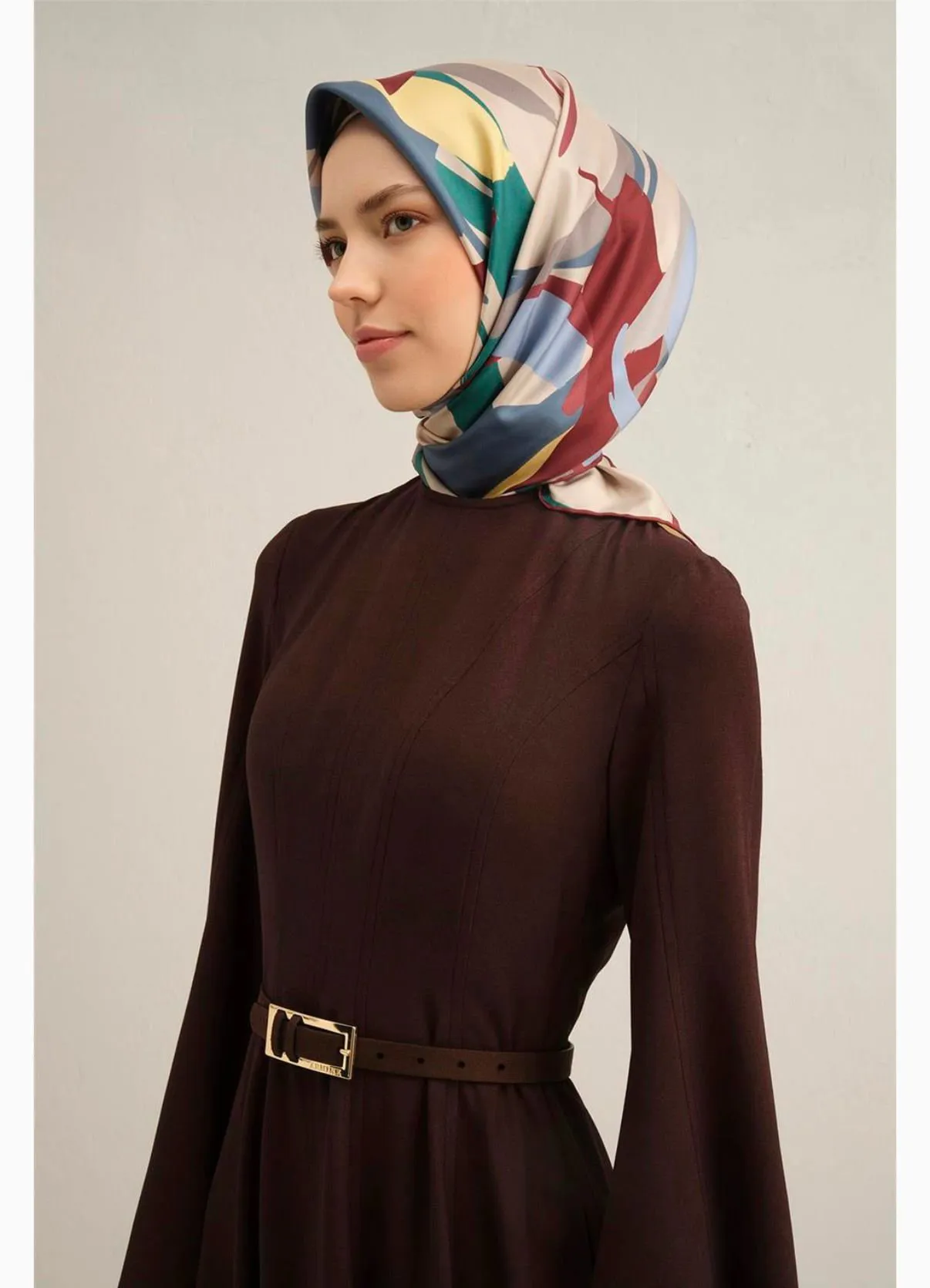 YENİ SEZON ARMİNE SAF İPEK TWİLL EŞARP
