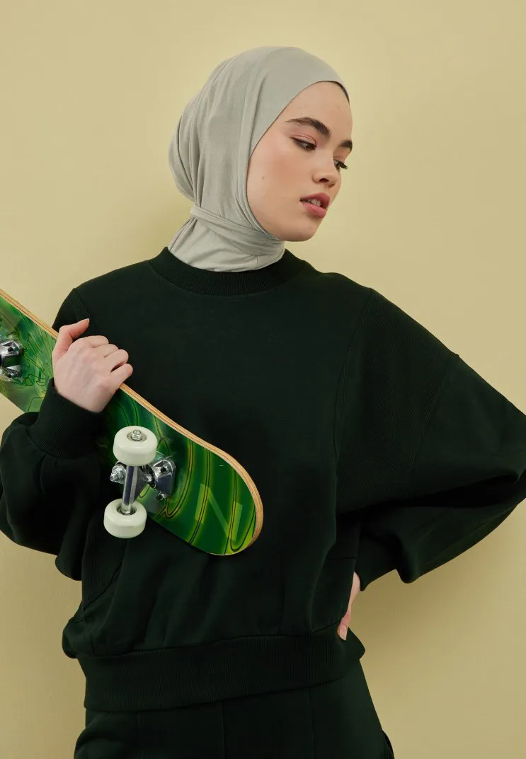 FRESH SCARF ATHLETIC HIJAB UÇUK YEŞİL