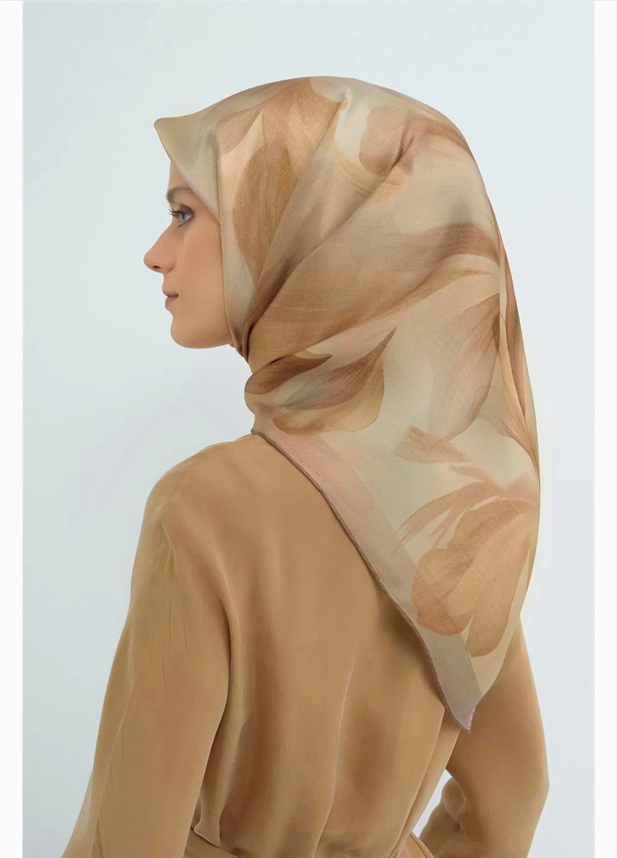 YENİ SEZON ARMİNE SAF İPEK SURA EŞARP - House of Hijab