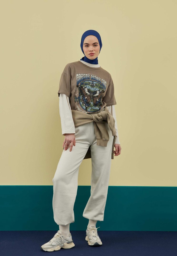 FRESH SCARFS ATHLETIC HIJAB KOYU MAVİ